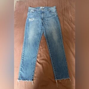 MOUSSY Vintage Hammond High Rise Jeans Distressed 31